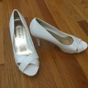 Madden Girl GRAATE - White Patent Leather